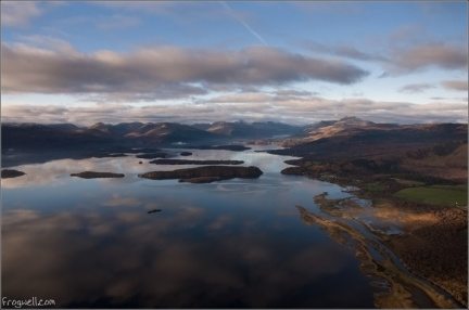 Loch Lomond from the air